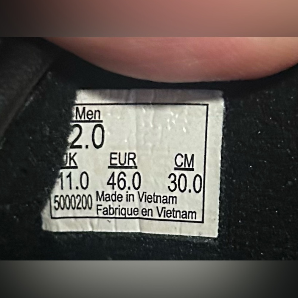 VANS 12 men’s skate Atwood black shoes skater sneakers $92 skateboard guys - Picture 4 of 8
